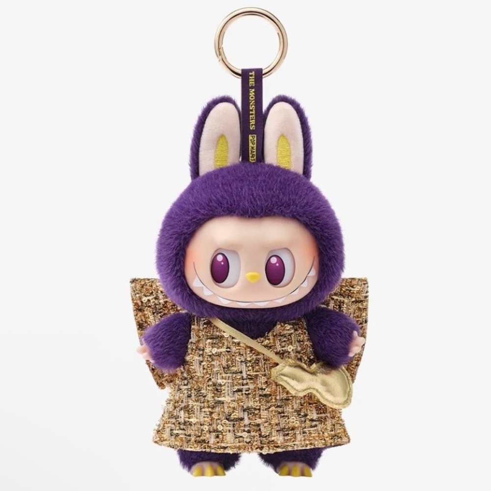 LABUBU x WINGS OF FORTUNE Vinyl Plush Hanging Card - NWT